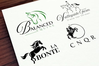 design modern equestrian equine horse dog and animal pet