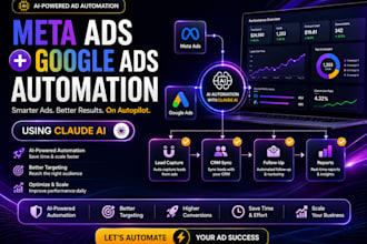 automate your meta ads and google ads using claude ai