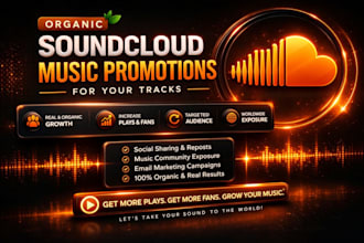 do organic usa soundcloud promotions for your tracks