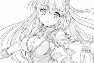 sketch you anime sketch art