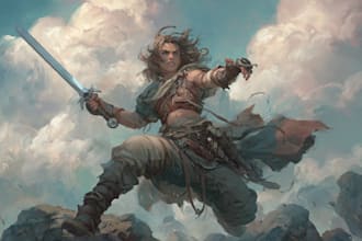 dnd, fantasy character and dnd character