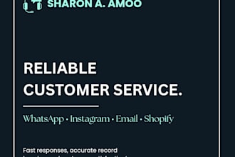 manage your customer support via whatsapp and email