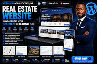 build a real estate website with idx mls integration