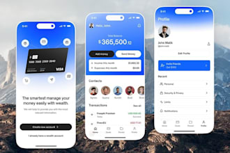 develop bank app, cash app, wallet app, fintech app, payment app
