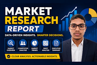 create a comprehensive market research report