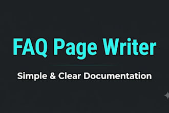 write faqs for website, app, product, or business