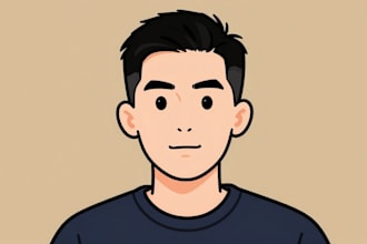 draw your portrait in my cartoon style