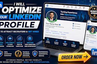 optimize your linkedin profile to attract recruiters jobs and get hired