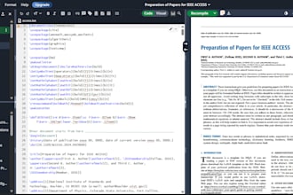 help you in overleaf latex document formatting
