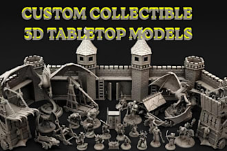 sculpt collectible 3d tabletop model warhammer miniature figure 3d printing file