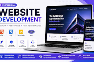design and develop a responsive HTML CSS javascript website