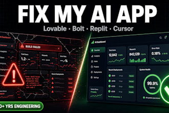 fix and debug your lovable, bolt, replit or cursor ai app