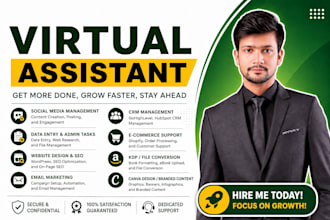 professional virtual assistant and administrative secretary, VA