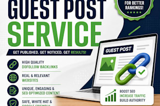 publish your guest post on high quality websites