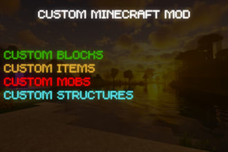 make custom minecraft mod