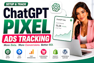 setup chatgpt ads pixel, GTM and  conversion tracking