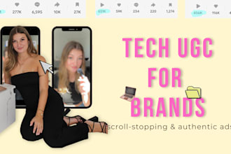 be your tech ugc creator