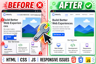 professionally fix react, javascript, and frontend bugs