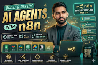 create n8n workflow automation and API integration