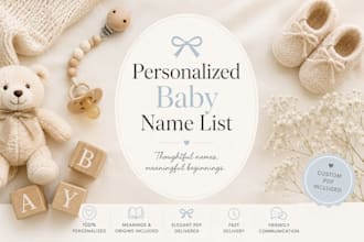 help you find the perfect baby name