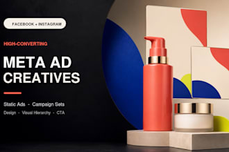 design high converting meta ad creatives
