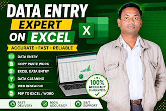 do data entry on excel