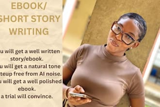 write ghost write e book short story writing for amazon KDP
