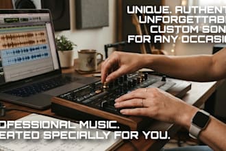 be your professional music producer for custom tracks
