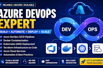 set up azure devops pipeline with docker, kubernetes and terraform