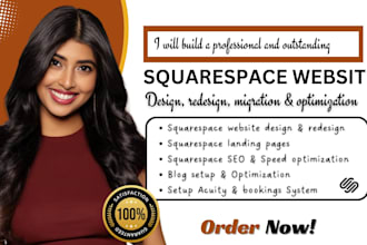 squarespace design redesign squarespace website design squarespace landing page