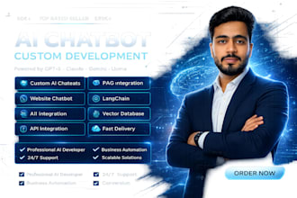 design a custom ai chatbot for customer support