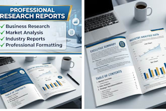 research any topic and create a professional report