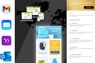 design a modern and editable email newsletter layout