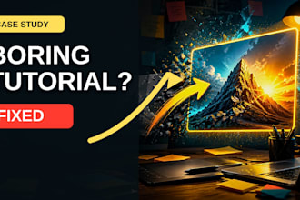 design clean, readable youtube thumbnails for your niche