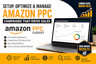amazon PPC campaign manager and amazon ads expert