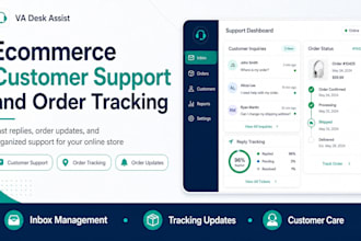 do ecommerce customer support and order tracking
