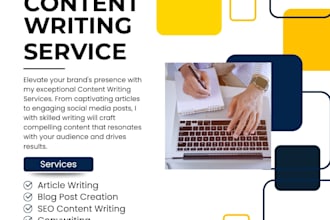 write engaging and informative content