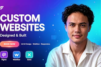 design and develop your website with figma and webflow