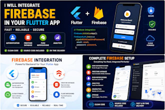 integrate firebase in your flutter app