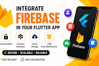 integrate firebase in your flutter app