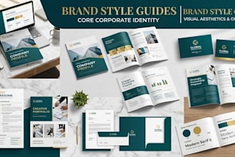 design professional company profile and business proposal