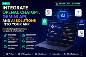 integrate chatgpt and gemini API