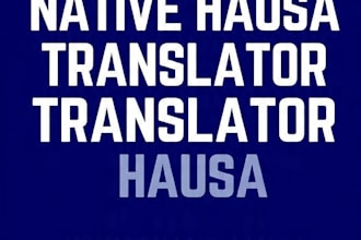 translate english to hausa and hausa to english