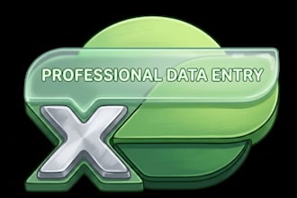 do professional data entry and copy paste work in excel