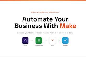 build a make automation workflow