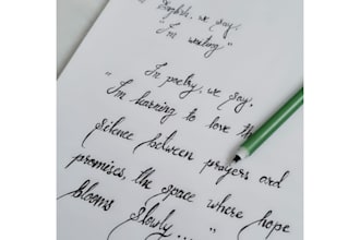 do immaculate manual handwriting for any text notes or letters