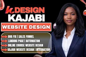 do kajabi website design, kajabi landing page, online course, kajabi