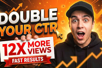 design eye catching youtube thumbnails that boost CTR