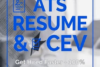 write a professional ats resume and CV for job applications