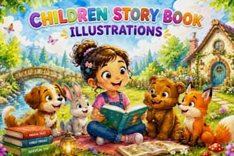 children story children book illustration and children story